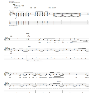 HIM Drunk On Shadows Musik Noten - Guitar Tab - 56463-0