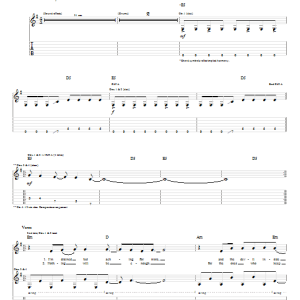 HIM The Face Of God Musik Noten - Guitar Tab - 56462-0