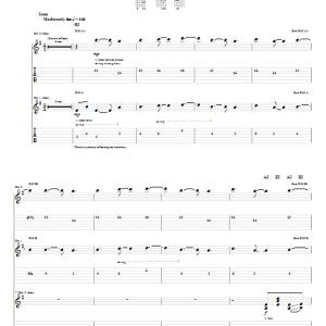 HIM Under The Rose Musik Noten - Guitar Tab - 56458-0
