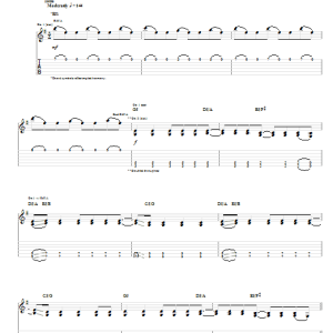 HIM Vampire Heart Musik Noten - Guitar Tab - 56457-0