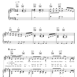 Howard Ashman Suddenly Seymour (from Little Shop of Horrors) Musik Noten - Piano, Vocal & Guitar Chords - 104269-0