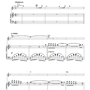 Howard Blake Ending Musik Noten - Piano, Vocal & Guitar Chords - 105190-0
