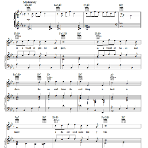 Howard Dietz I See Your Face Before Me Musik Noten - Piano, Vocal & Guitar Chords - 73242-0