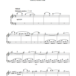 Howard Shore Theme from Eastern Promises Musik Noten - Piano Solo - 103881-0