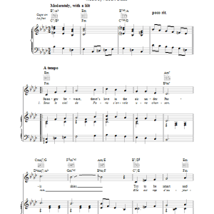 Hubert Giraud Under Paris Skies (Sous Le Ciel De Paris) Musik Noten - Piano, Vocal & Guitar Chords - 37174-0