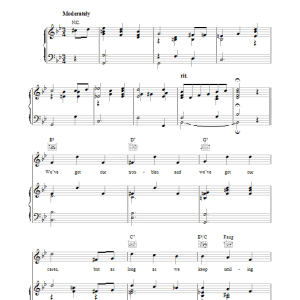 Hugh Charles When They Sound The Last All Clear Musik Noten - Piano, Vocal & Guitar Chords - 36228-0