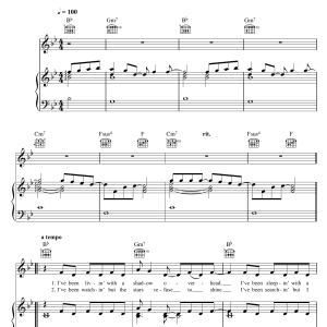 Hugh Grant & Haley Bennett Way Back Into Love (from the soundtrack to 'Music And Lyrics') Musik Noten - Piano, Vocal & Guitar Chords - 102233-0