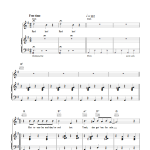 Hugh Laurie They're Red Hot Musik Noten - Piano, Vocal & Guitar Chords - 110131-0