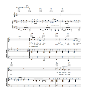 Hugh Laurie Winin' Boy Blues Musik Noten - Piano, Vocal & Guitar Chords - 110129-0