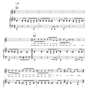 Hugh Laurie You Don't Know My Mind Musik Noten - Piano, Vocal & Guitar Chords - 110128-0