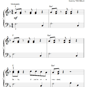 Hugh Wilson WKRP In Cincinnati (Main Theme) Musik Noten - Big Note Piano - 54575-0