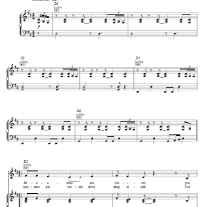 Hurricane Bells Monsters Musik Noten - Piano, Vocal & Guitar Chords - 74008-0