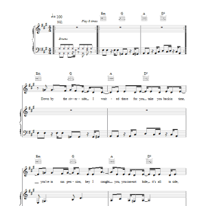 Ian Brown Can't See Me Musik Noten - Piano, Vocal & Guitar Chords - 35644-0