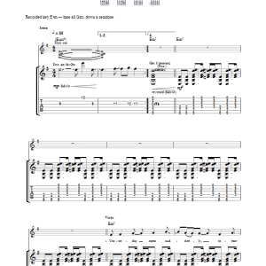 Ian Brown Keep What Ya Got Musik Noten - Guitar Tab - 30509-0