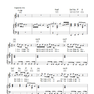 Ian Brown The World Is Yours Musik Noten - Piano, Vocal & Guitar Chords - 40278-0