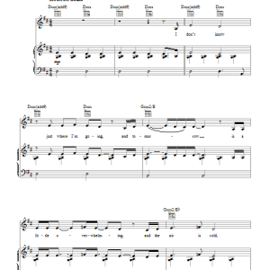 Idina Menzel Brave Musik Noten - Piano, Vocal & Guitar Chords - 154965-0