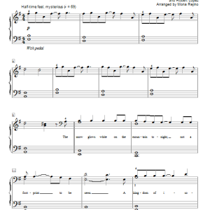 Idina Menzel Let It Go (from Frozen) (arr. Mona Rejino) Musik Noten - Educational Piano - 154870-0