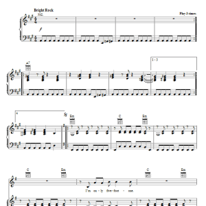 Iggy Pop Five Foot One Musik Noten - Piano, Vocal & Guitar Chords - 70570-0