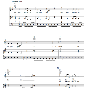 Iggy Pop Funtime Musik Noten - Piano, Vocal & Guitar Chords - 70569-0
