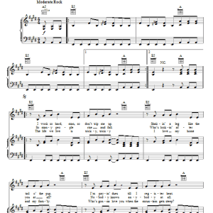 Iggy Pop Home Musik Noten - Piano, Vocal & Guitar Chords - 70568-0
