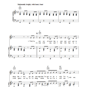 Iggy Pop Real Wild Child Musik Noten - Piano, Vocal & Guitar Chords - 38681-0