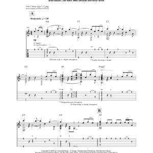 Igor Presnyakov Numb Musik Noten - Solo Guitar - 178020-0