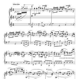 Igor Stravinsky Scherzino from Pulcinella Musik Noten - Piano Solo - 118528-0