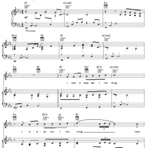 Il Divo Every Time I Look At You Musik Noten - Piano, Vocal & Guitar Chords - 52998-0