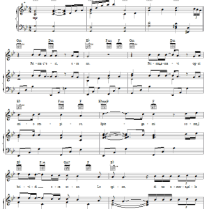 Il Divo Feelings Musik Noten - Piano, Vocal & Guitar Chords - 52992-0