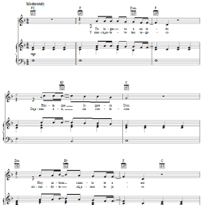 Il Divo Hasta Mi Final Musik Noten - Piano, Vocal & Guitar Chords - 56118-0