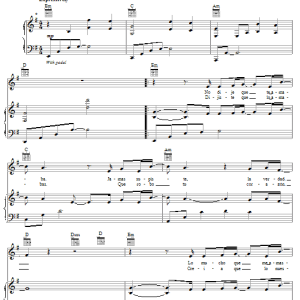 Il Divo Hoy Que Ya No Estas Aqui Musik Noten - Piano, Vocal & Guitar Chords - 52991-0