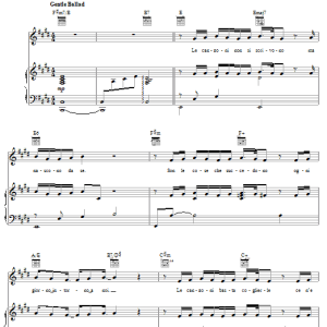 Il Divo Passera Musik Noten - Piano, Vocal & Guitar Chords - 52993-0