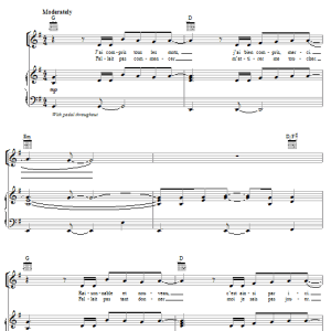 Il Divo Pour Que Tu M'aimes Encore Musik Noten - Piano, Vocal & Guitar Chords - 56123-0