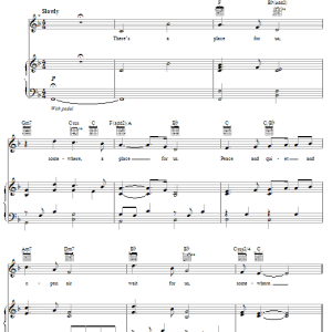 Il Divo Somewhere Musik Noten - Piano, Vocal & Guitar Chords - 76581-0