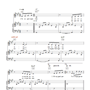 Il Divo The Winner Takes It All Musik Noten - Piano, Vocal & Guitar Chords - 45464-0