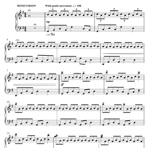 Ilan Eshkeri Honeymoon (from The Young Victoria) Musik Noten - Piano Solo - 123906-0