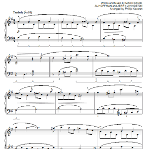 Ilene Woods A Dream Is A Wish Your Heart Makes [Classical version] (from Cinderella) (arr. Phillip Keveren) Musik Noten - Piano Solo - 66983-0