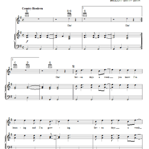 Imagination Movers Seven Days A Week Musik Noten - Piano, Vocal & Guitar Chords - 72712-0