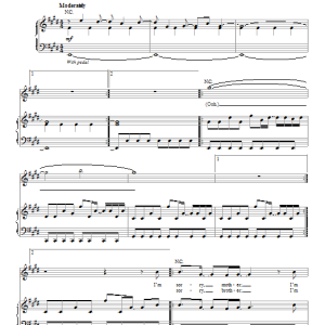 Imagine Dragons Amsterdam Musik Noten - Piano, Vocal & Guitar Chords - 94333-0