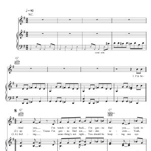 Imelda May Sneaky Freak Musik Noten - Piano, Vocal & Guitar Chords - 108543-0