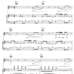 Imogen Heap Goodnight And Go Musik Noten - Piano, Vocal & Guitar Chords - 47166-0