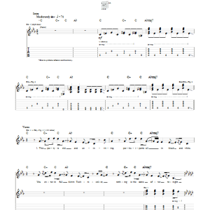 Incubus Here In My Room Musik Noten - Guitar Tab - 27540-0