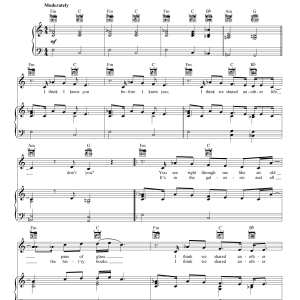 Ingrid Michaelson Another Life Musik Noten - Piano, Vocal & Guitar Chords - 174755-0