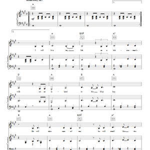 Ingrid Michaelson Far Away Musik Noten - Piano, Vocal & Guitar Chords - 87955-0