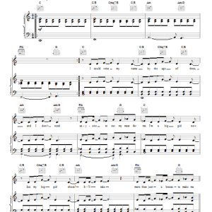 Ingrid Michaelson Overboard Musik Noten - Piano, Vocal & Guitar Chords - 87960-0