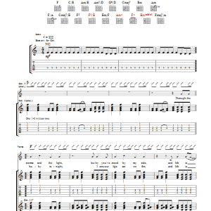 Interpol No I In Threesome Musik Noten - Guitar Tab - 39690-0