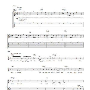 Interpol Pioneer To The Falls Musik Noten - Guitar Tab - 39685-0