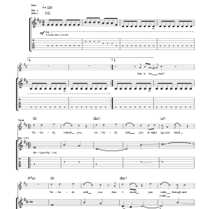 Interpol Wrecking Ball Musik Noten - Guitar Tab - 39705-0