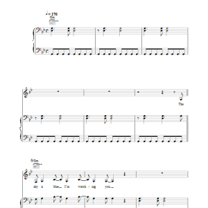 INXS Let It Ride Musik Noten - Piano, Vocal & Guitar Chords - 32627-0