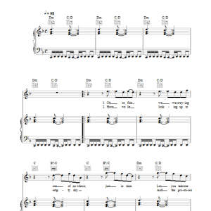 INXS The Gift Musik Noten - Piano, Vocal & Guitar Chords - 32644-0